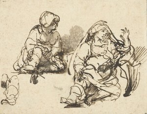 Studier for den syge kvinde i 